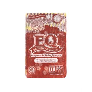 EQ Colors Big Pack XXLarge 26 - Tape Baby Diapers