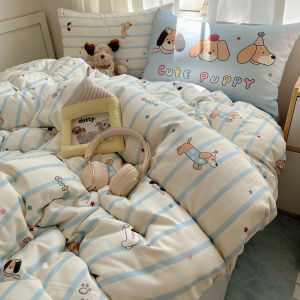 Kiss Dear | 100% Cotton Bedding Set 4 Pieces