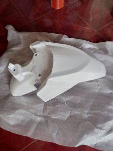 Cover body spakbor depan Vario techno 125 fi 2013 2014 warna putih