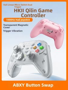 HKII | Multi-Mode Wireless Joystick with Full Hall Sensors Dual Players