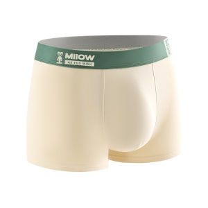 Quần lót nam MiiOW làm bằng vải cotton thoải mái thoáng khí kháng khuẩn