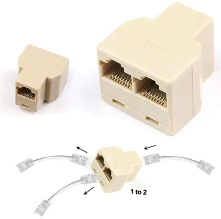 RJ45 COUPLING 3 HEADS | Lazada PH