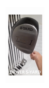 Stick Golf Wood Driver S-Yard  T-301 NF Titanium