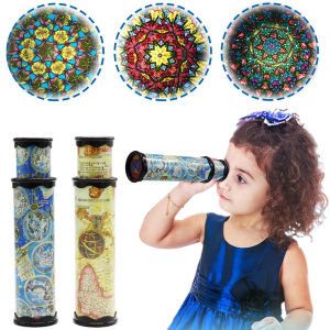 Rainbow Kaleidoscope for Kids – Educational Optical Play Tube Eye-Hand Coordination & Creativity Toy