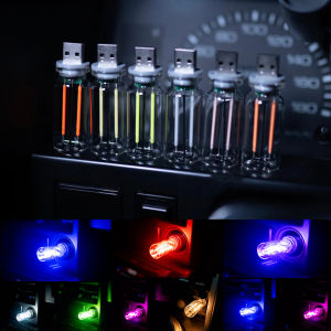 3PCS/lot Touch Dimming USB LED Filament Glass Bulb 5V Retro Edison Bulb Night Light Car Decoration Eye Protection Led Lighting