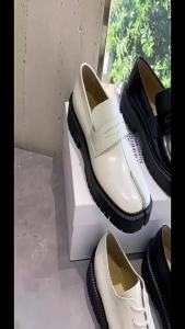 Tabi Toe Men's Black Calf Leather Loafers: A Guide to Classic Slip-On Shoes