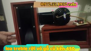 Loa tép rời vỏ gỗ củ kèn 450 RCF họng 11x28 hàng siêu chất giá 1 đôi