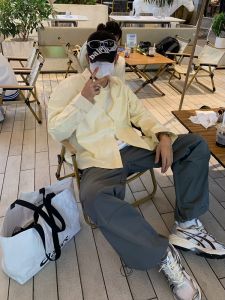 Addressunknown Spring Limited Casual Loose Long Sleeve Shirt Couple Unique Color Series Commute Simple Youth Fashion Shirt