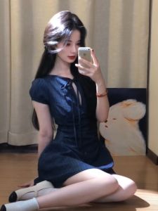 CHANGTONG | Waist Cinching Slim Fit Dress for Petite