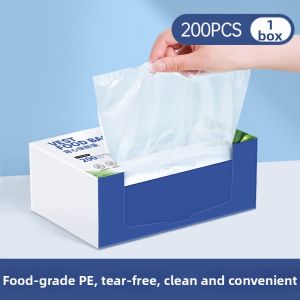 UKOBT | Back-style Transparent Food Grade Storage Bags