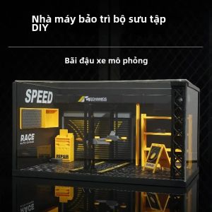 Diecast Hợp Kim Xe Ô Tô Mô Hình Nhà Để Xe Đồ Chơi Dành Cho Trẻ Em Tỉ Lệ 1:24 1:32 Chiếu Sáng Bãi Đậu Xe Hội DIY Cảnh Bộ Sưu Tập Màn Hình Quà Tặng