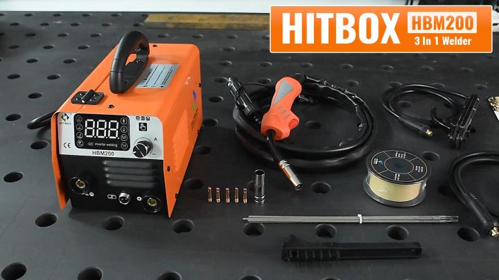 [Free 1 Welding Wire]HITBOX MIG Welding Machine Set 3 in 1 MMA/MIG/TIG ...