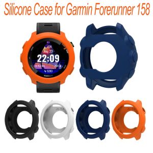 New Soft Silicone Case Cover for Garmin Forerunner 55 /158 Smart Watch Strap Clear Soft Bumper Protector Shell Accessoies