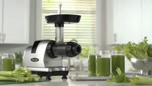 Omega Juicer MM900HDC Low Speed Masticating Celery Juicer