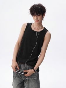 V37 | American Style Breathable Thin Tank Top for Men Casual Loose Fit