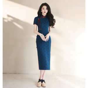 Yuyao | Women Elegant Chinese Style Younger Model High-end Cheongsam