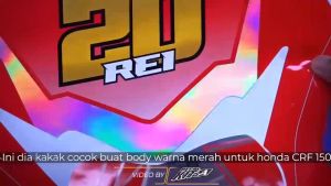 Stiker CRF 150L & Aksesoris Motor CRF 150L