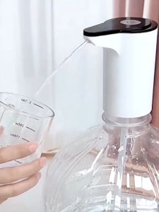 Portable Electric Water Dispenser USB Rechargeable | Automatic 5-Gallon Water Pump for Bottles | Easy-to-Use Drinking Water Pump for Home Kitchen and Office”