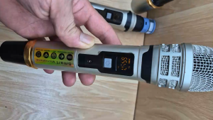 BỘ MIC LOA KÉO CAO CẤP M-02 Chống hú tốt - âm thanh hay.