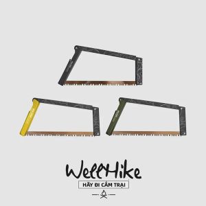 WELLHIKE Gấp Thấy Cắm Trại Đi Bộ Đường Dài Ngoài Trời Thép Hợp Kim Nhôm Cầm Tay Với Túi Bảo Quản Di Động Cắt Cây