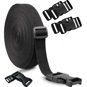 11 Chiếc 4M Nylon Chịu Lực Webbing Dây Đeo Cho Ba Lô Hành Lý DIY Phụ Kiện May Vá Quần Áo Vải Dây Ruy Băng Handmade
