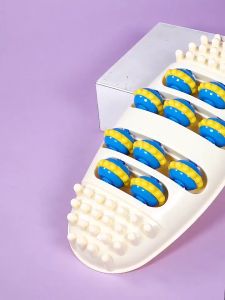 ที่นวดเท้า ลูกกลิ้งนวดเท้า แบบกดจุด เครื่องนวดเท้า แก้อาการปวดเท้า กายภาพบำบัด รองช้ำ อุปกรณ์นวดฝ่าเท้าราคาขายส่ง