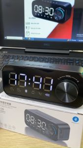 Loa Bluetooth Loa Nghe Nhạc Không Dây Bass Căng Không Rè Đồng Hồ Báo Thức Màn Hình LED Kết Nối Thẻ Nhớ Chống Nước IPX5 Bảo Hành 12 Tháng