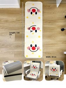 Cool Feeling Office Seat Cushion High Aesthetic Value Long Sitting Tool Ice Cold Backrest Pad Student Dormitory Breathable Assorted Cushion