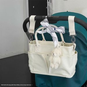 MONLEYTA | Túi xách mẹ Nhật Bản mới 2025 Túi đeo xe đẩy trẻ em Túi đựng đồ cho bé Túi xách cầm tay đựng đồ cho bé khi đi chơi