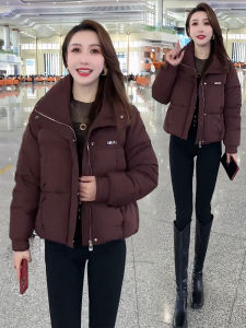 Fashion Short down Jacket Female 2024 Winter New Arrival Western Style Slimming Small Heattech Cotton-Padded Jacket Cotton Clothes Outwear