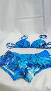 BI11 Bikini boxer/ baju renang / bikini set bra ada spon