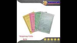 Stop Map Kertas B29 Ukuran Folio / StopMap F4 Berkas Dokumen 24 x 35 cm Warna Merah Muda - Biru - Kuning - Hijau Set 50 Stopmap Berwarna Desain Modern Dan Tradisional - Lazada
