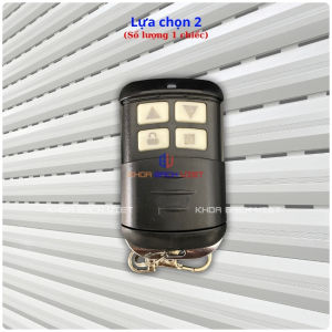Điều khiển cửa cuốn mã gạt 433Mhz hàng loại 1 Khoá remote cửa cuốn giá rẻ bảo hành toàn quốc - Khoá Bách Việt.