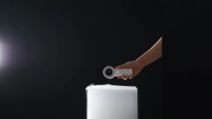 HOCO Mini Handheld Fan: 10x stronger airflow 100-level speed adjustment cooling pads minimalist custom design.数显高速风扇 手持风扇