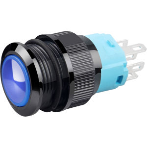LANBOO | Nút Nhấn Tự Đặt Lại Tự Khóa Độ Sáng Cao 16mm