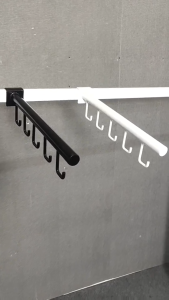 Móc Treo Thanh Ngang Cài Sắt Hộp 13x26mm -  Móc Treo Quần Áo Phụ Kiện Vợt Cầu Lông Cho Kệ Pegboard