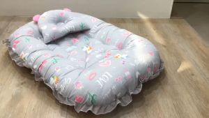 NA017 ที่นอนเบาะไข่ ที่นอนรังผึ้งCotton100% ที่นอนเด็กแรกเกิด กันไรฝุ่น Fortae ที่นอนเด็กอ่อนลายใหม่