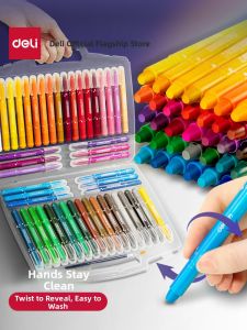 deli | Washable Rotary Safe Student & Kids Crayons