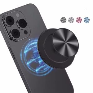 Socket Magnetic Phone Ring Grip Stand For iPhone 16/15/14/13/12 Series Foldable Phone Holder strong Magnet Expanding Holder