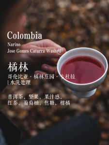 Colombian Coffee Beans Ju Lin Estate Katuai Washed Processing Light Roast Juicy Tea Flavor Hand Pour Filter Coffee