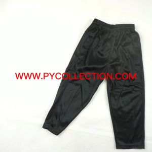 🔸PSS03 - PRESIDENT UNIFORM KAIN TEBAL TRACK SUIT KAKI BIASA BAWAH HITAM - TRACK BOTTOM BLACK ( SELUAR SUKAN SEKOLAH )