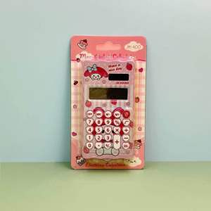 Sanrio kuromi Melody Cinnamoroll 8-digit number mazes calculators Cartoon Cute Stationery gift
