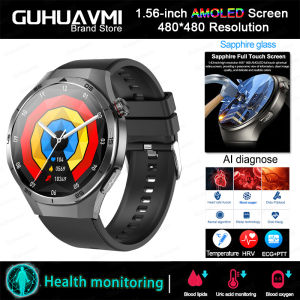 2025 New For ECG+PPG Smart Watch Men Blood Pressure Lipids Uric Acid HD Bluetooth Call Health Sports Smart Watches Woman
