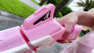 26 hole water cannon childrens toy spray water splashing festival equipment drifting  advanced black technology female boy