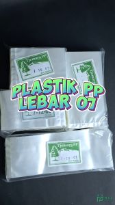 Plastik PP Lebar 7 Tebal 03 7x10 7x12 7x15 7x20 Kantong Plastik Bening Transparan