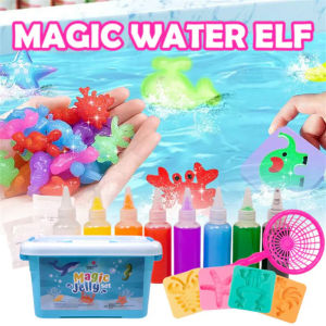 Magic Water Elf Toy Kit Aqua Fairy Water Gel Aqua Gel for Kids Children Handmade DIY Magic Fairy Water Elf Magic Water Gel Kit