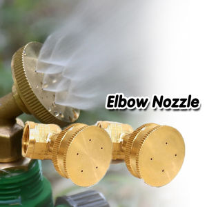 4/5 Hole Brass ELBOW Nozzle Fit For 8.5mm Hose Tungho Golden Agin