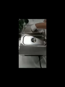 เครื่องอุ่นช็อคโกแลตไฟฟ้า สแตนเลส2อ่าง รุ่น: D2002- 2📌พร้อมส่ง