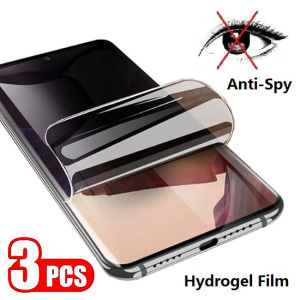 3Pcs Anti Spy Screen Protector For Realme Narzo 80 Lite 4G 60x N65 70x 80X 70 80 Pro Turbo 5G N61 N63 Privacy Hydrogel