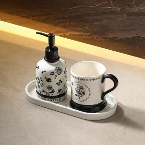 Baroquehouse | French Vintage Luxury Ceramic Tooth Cup Set
